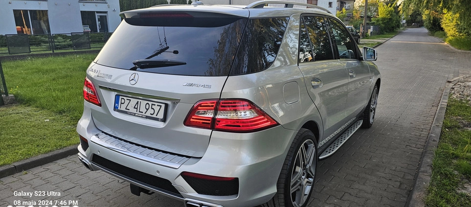 Mercedes-Benz ML cena 155000 przebieg: 163000, rok produkcji 2014 z Swarzędz małe 631